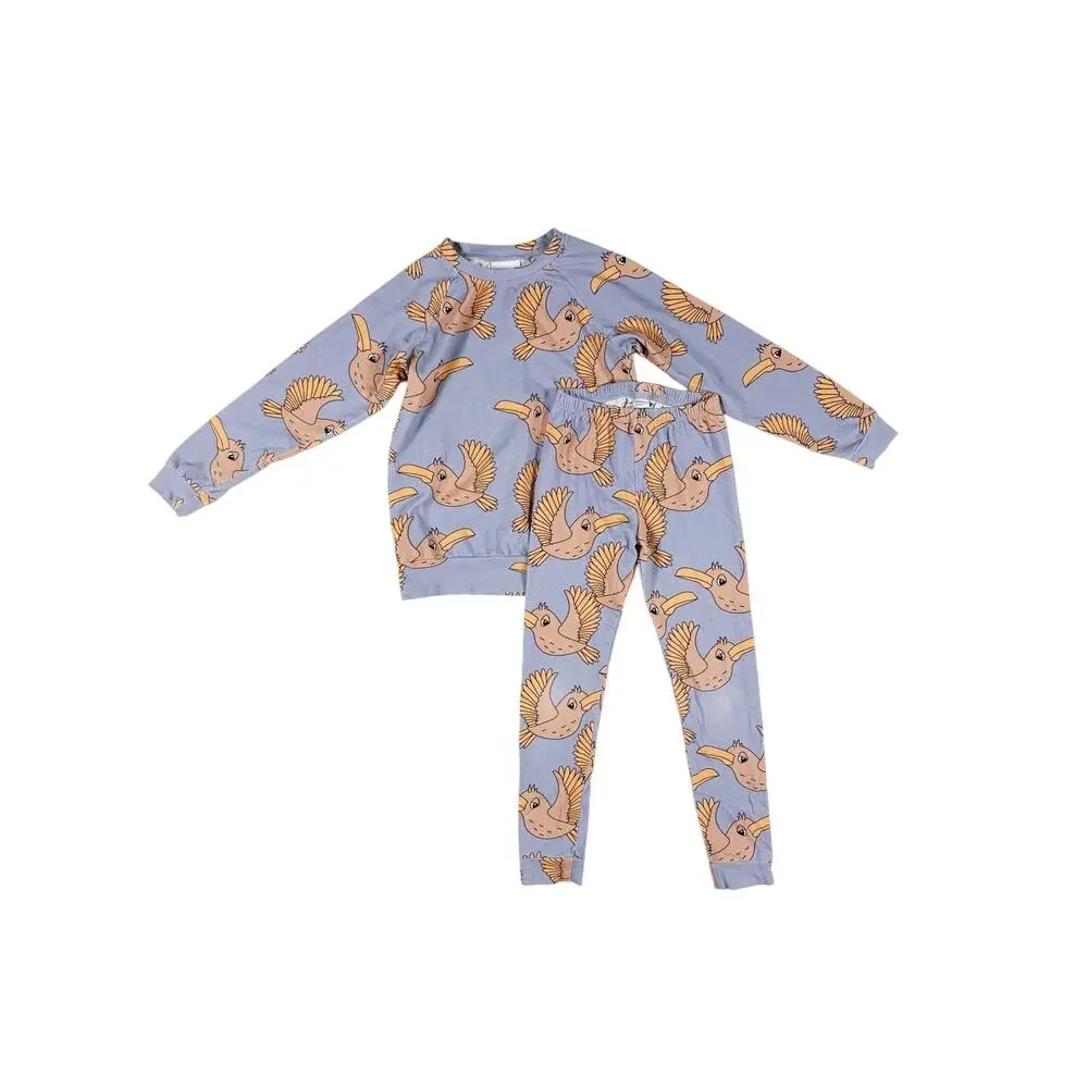 Dear Sophie Bird Print Sweatshirt Leggings Set Size 7-8 Years